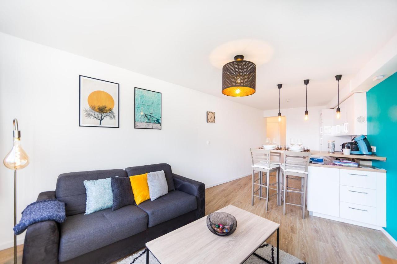 Splendide Appartement Rennes Centre + Parking Екстер'єр фото
