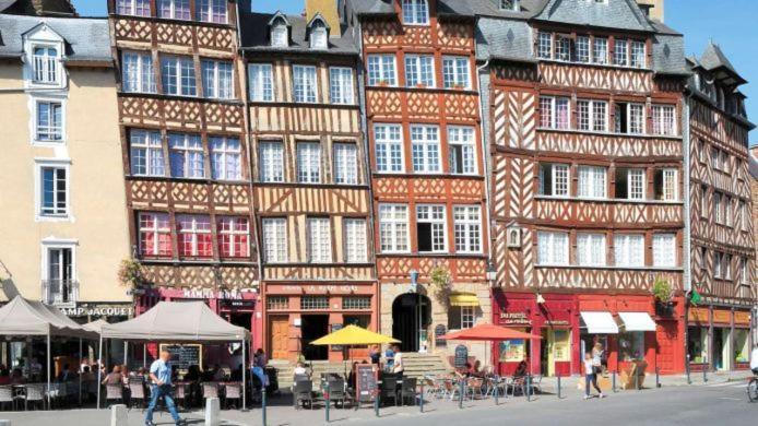Splendide Appartement Rennes Centre + Parking Екстер'єр фото