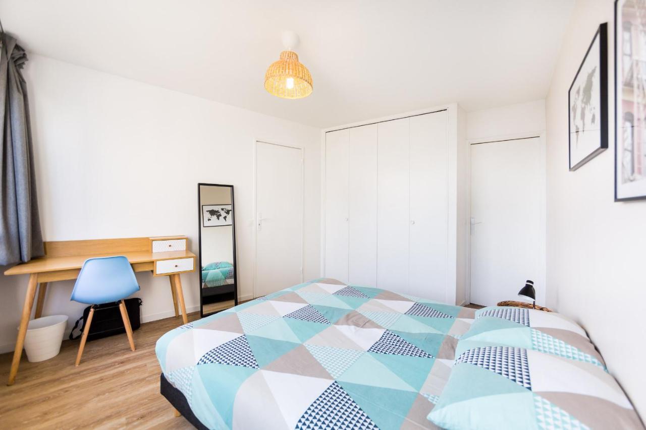 Splendide Appartement Rennes Centre + Parking Екстер'єр фото